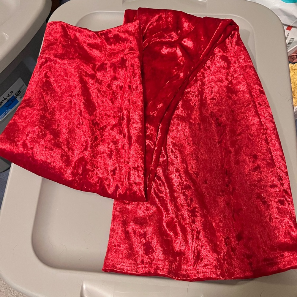 Red Velvet bell bottoms